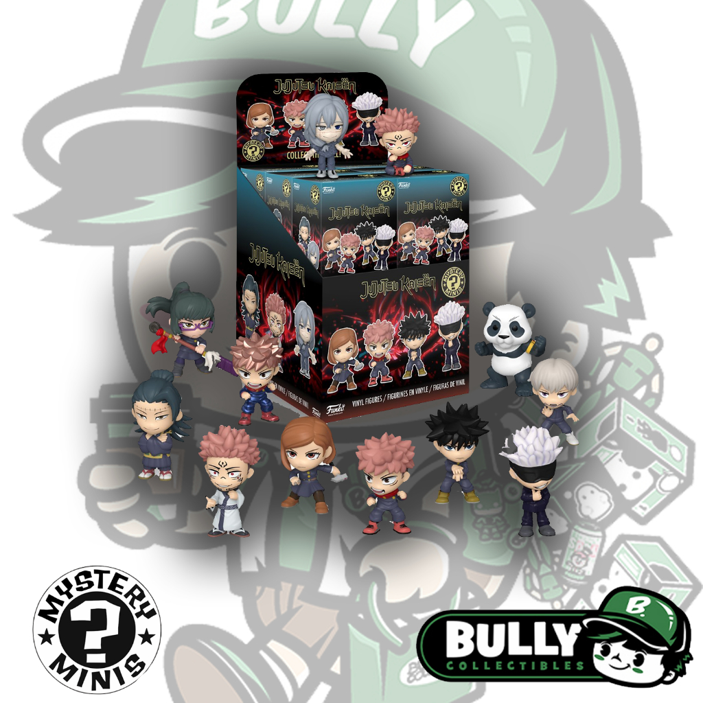 Figurine Funko Mystery Mini - Jujutsu Kaisen - Collection De 12 Personnages - Cadeau Anime