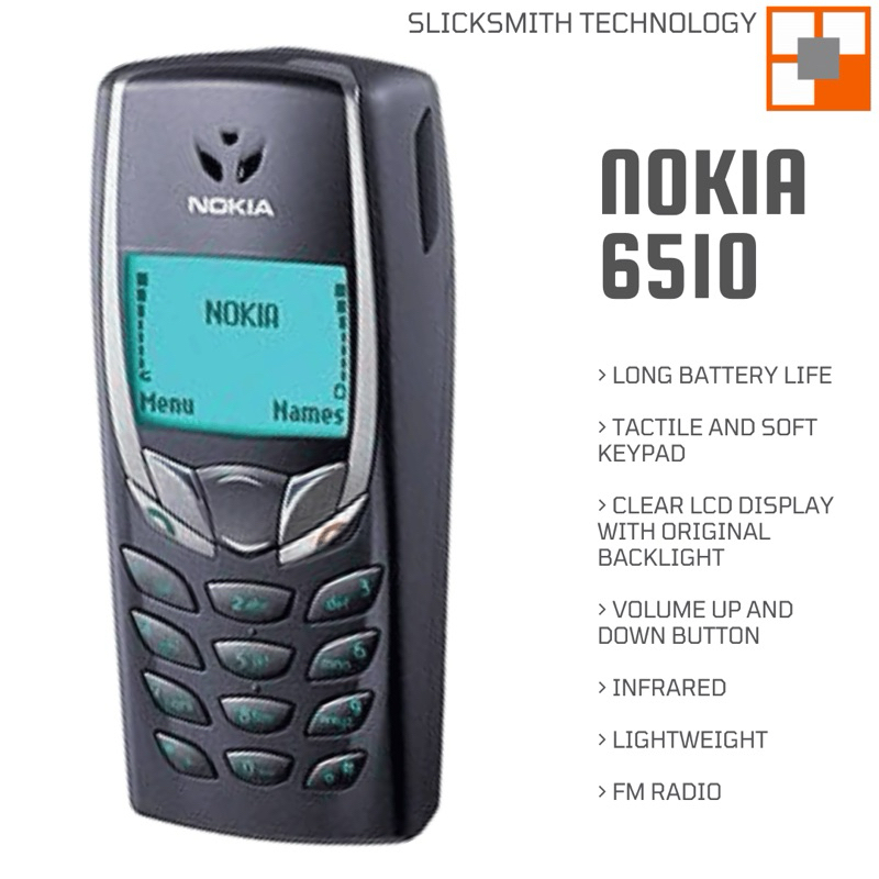 Nokia 6510 Complete Set | SlickSmith Technology | Shopee Philippines