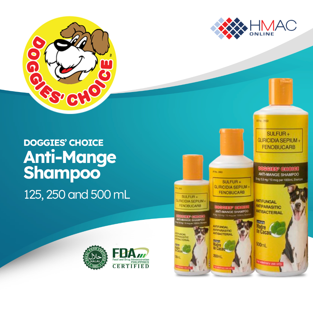 Doggies Choice Anti Mange GALIS Medicated Shampoo Shopee Philippines