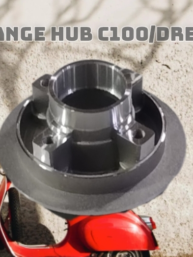 [JMC] MOTORCYCLE FLANGE HUB REAR FOR C100/DREAM | Shopee Philippines