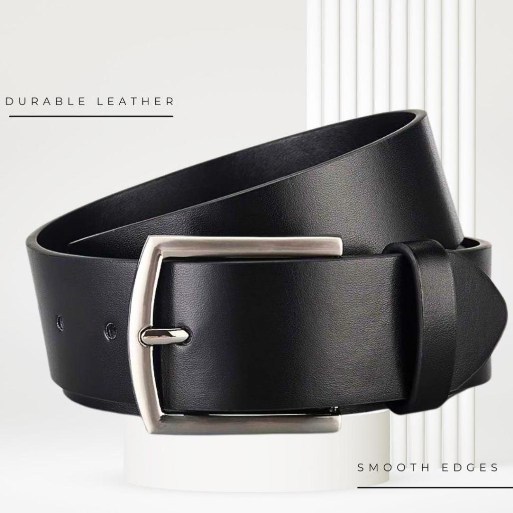 BELT LEATHER BELT UNISEX MEN AND WOMEN LONG BLACK BELT LEATHER
