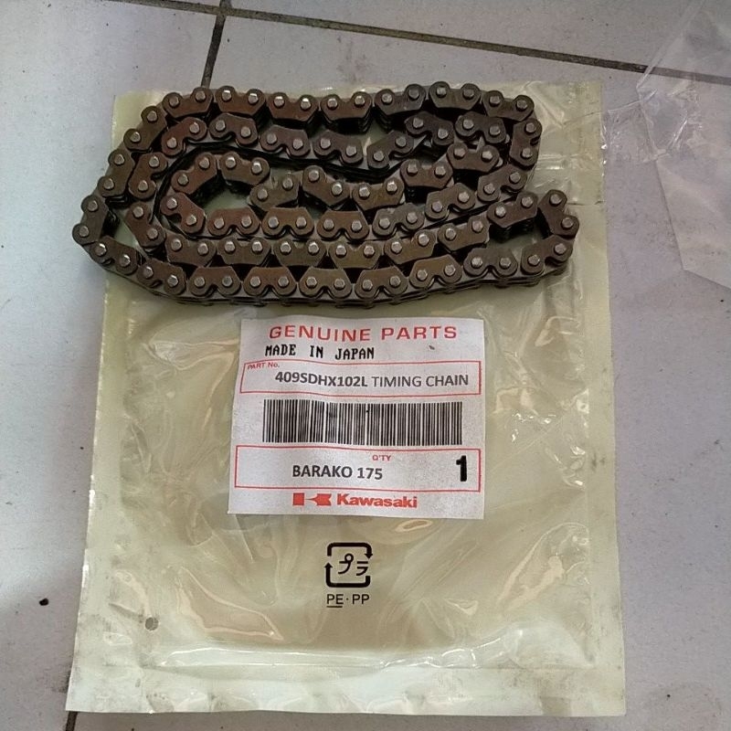TIMING CHAIN KAWASAKI BARAKO 175 409SDH X 102L | Shopee Philippines