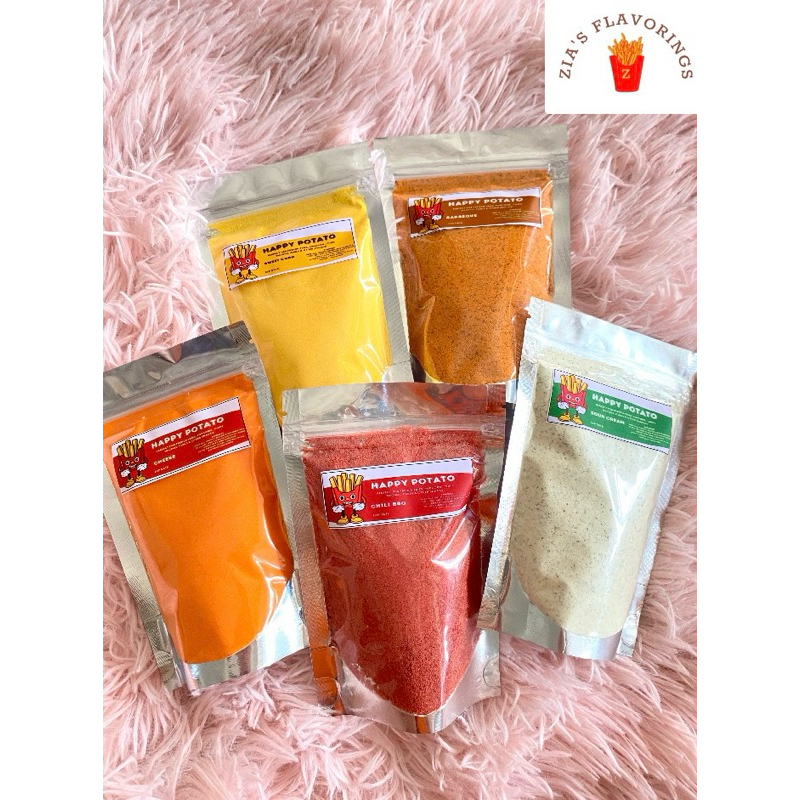 PREMIUM QUALITY 100g & 200g potato fries corner powder | Shopee Philippines