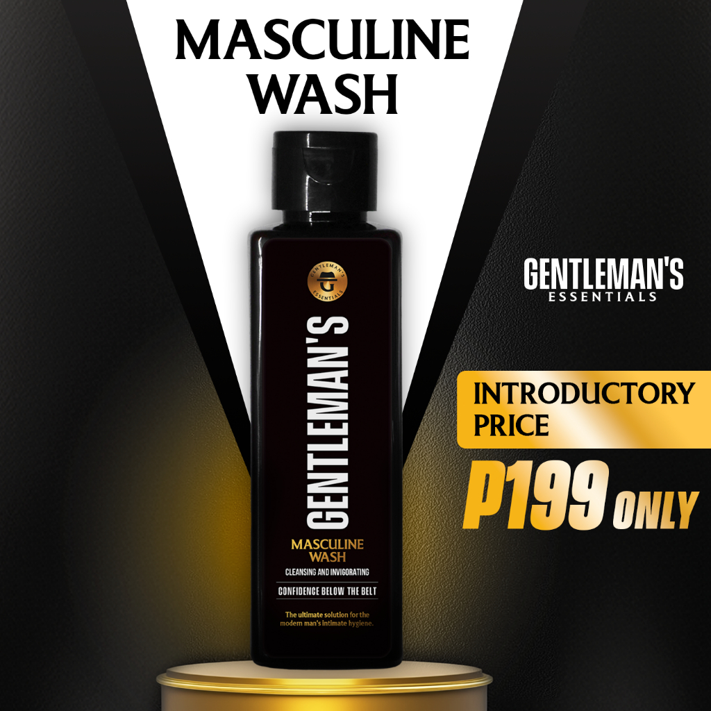 Gentleman's Essentials Masculine Wash 150ml | Men Intimate Wash for ...