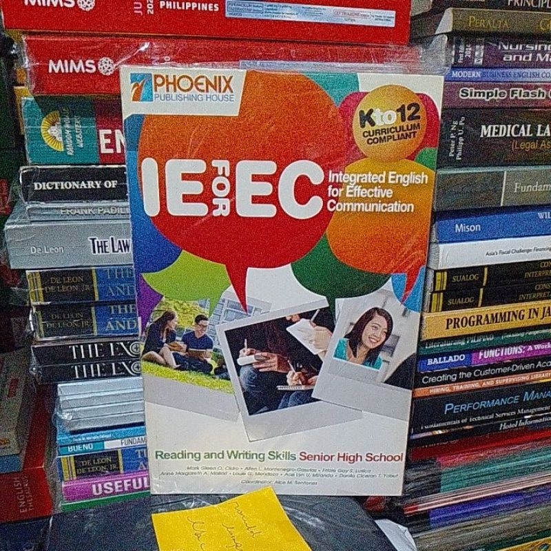IE FOR EC ( Reading and Writing Skills SHS) | Shopee Philippines