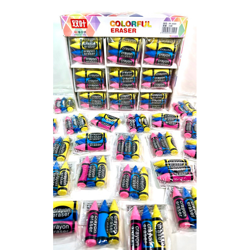 crayon-eraser-36x3pcs-pack-shopee-philippines