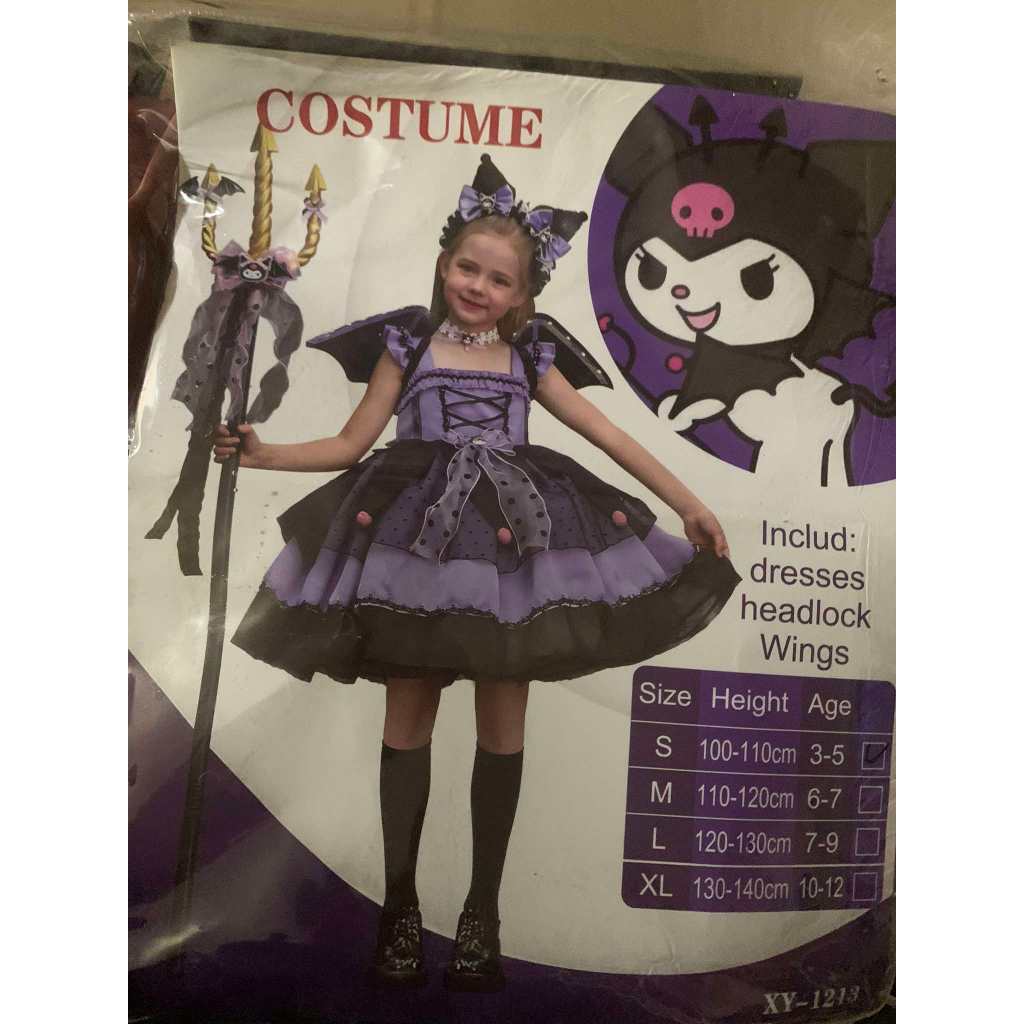 Medium 67yo > Kuromi dress costume HALLOWEEN dress for girls Costume