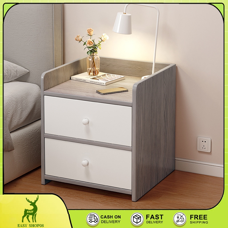 Photo inspiration: Gallery Detail: Minimalist Bedside Table With Locked Drawer Bedside Cabinet Table Mini