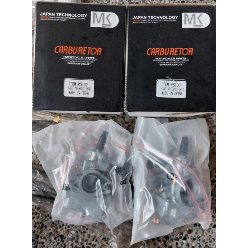CARBURETOR ASSEMBLY MIKUNI CORP FOR YAMAHA RS 100 Shopee Philippines