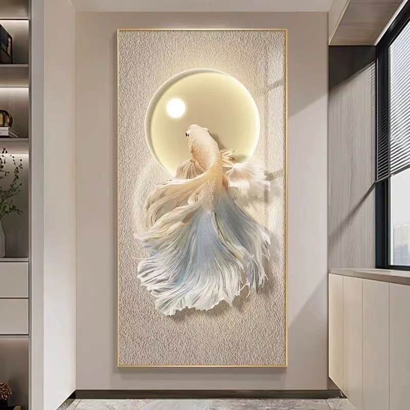 Modern living room entrance mural Corridor decoration Painting Bedroom