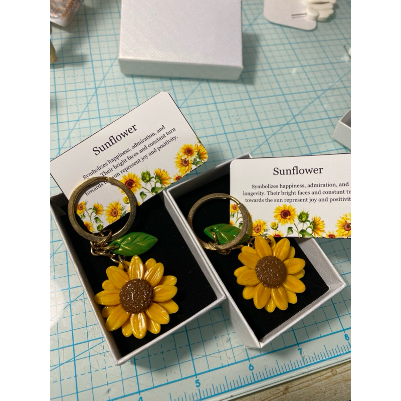 Sunflower Keychain Giveaway or Souvenir Shopee Philippines