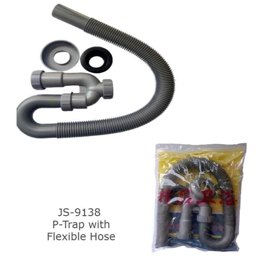 Flexible Hose Ptrap Fitting lavatory Flexible P-trap Sink /Lababo/ PVC ...