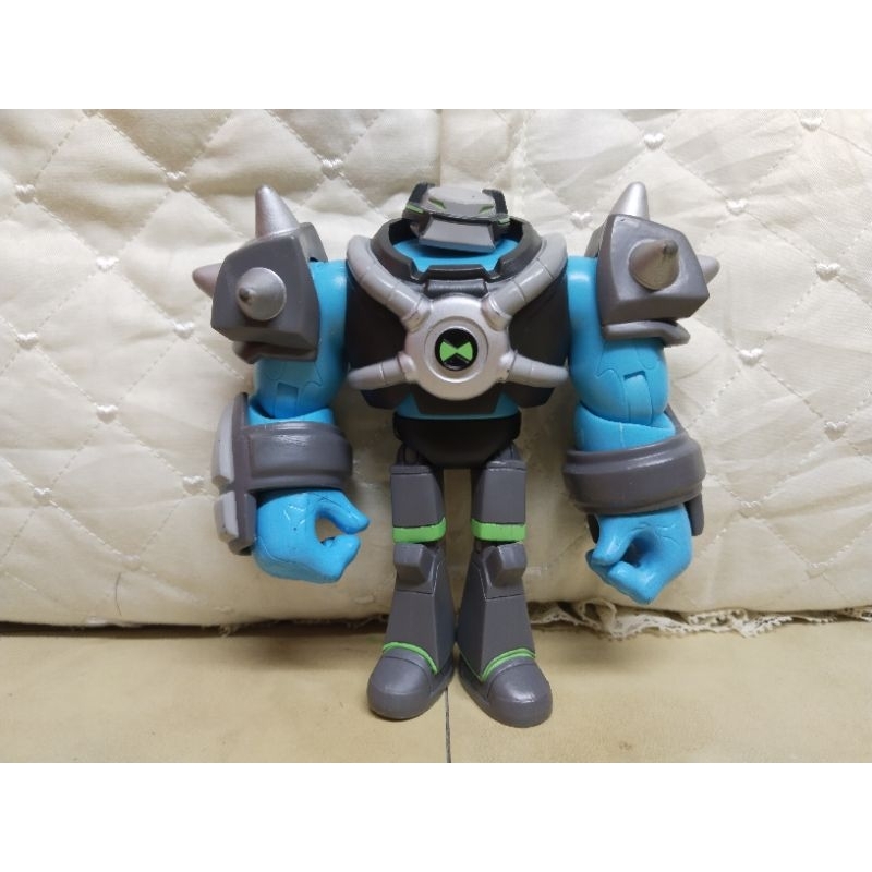 Playmates Ben 10 Omni-Kix Armor Shock Rock Action Figure 4.75
