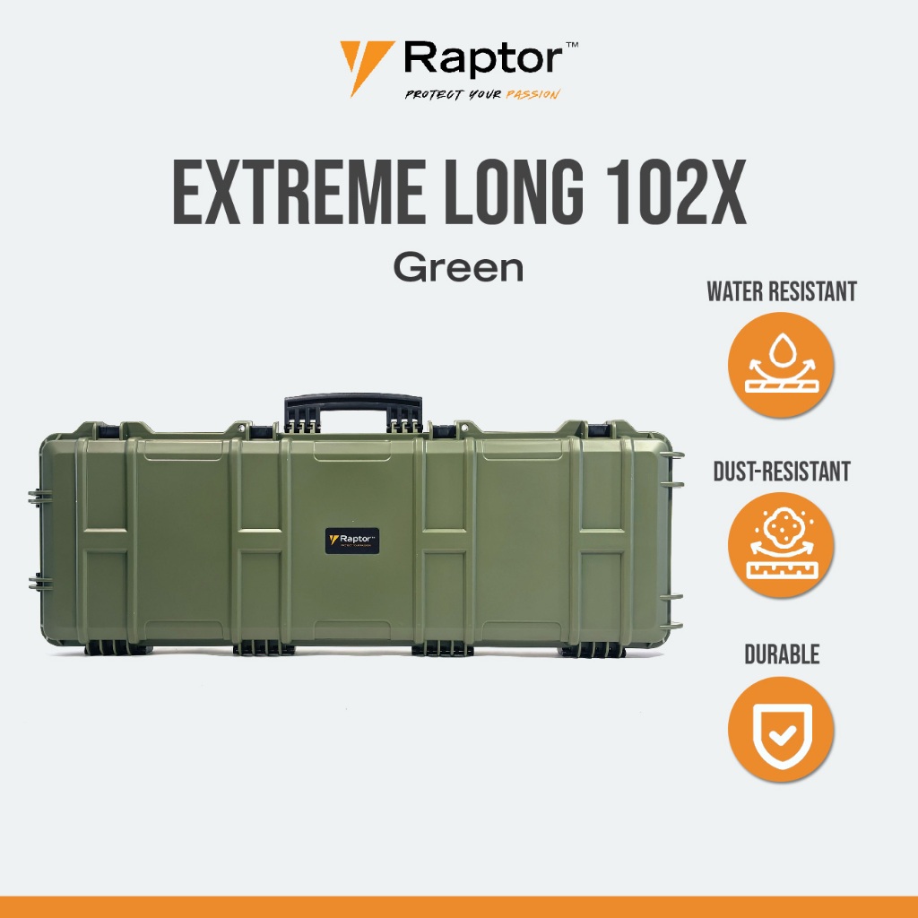 Raptor Case Extreme Long 102x for Camera, Drone & Accessories, Tactical ...
