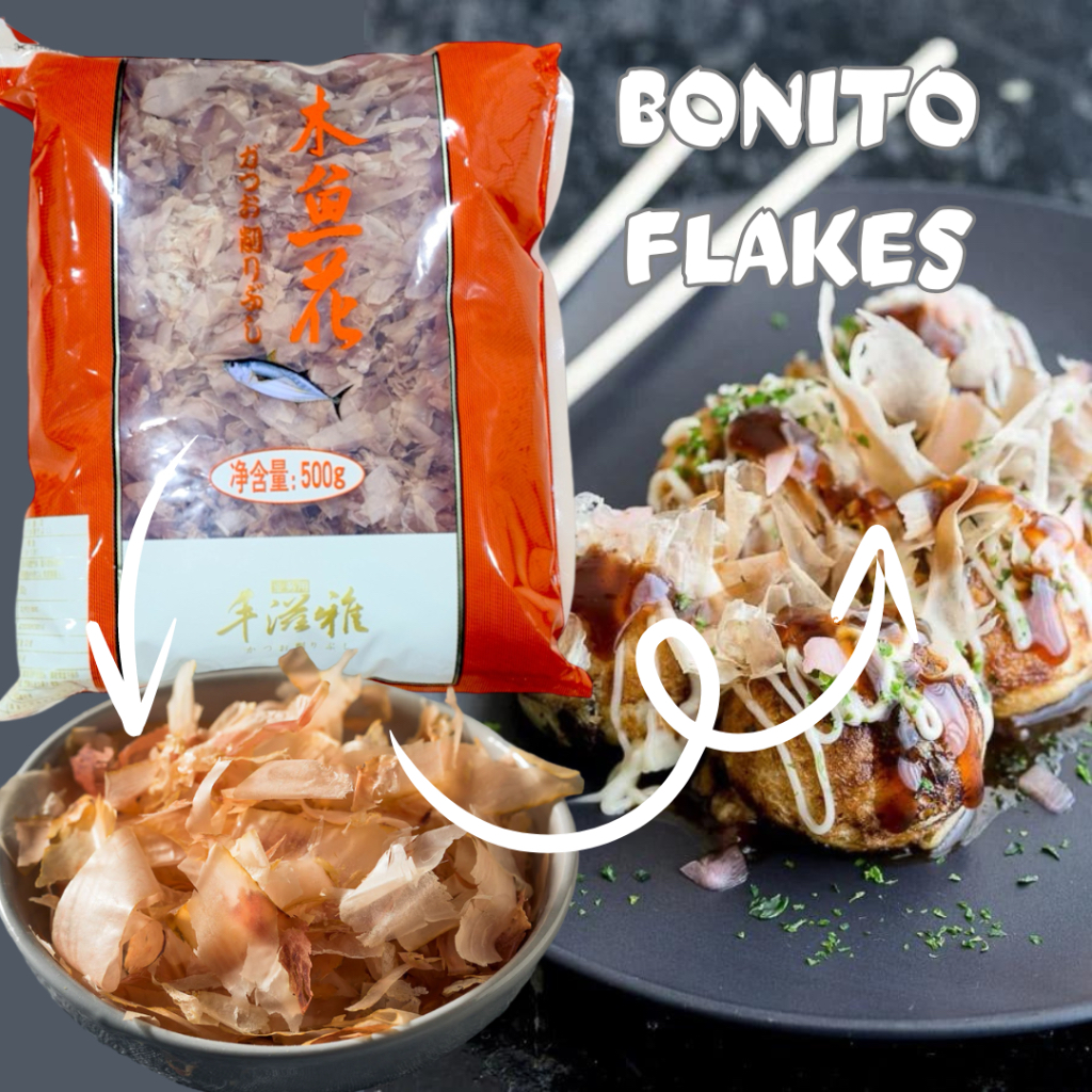 Bonito Flakes / Katsobushi / Takoyaki Flakes - 500g - Japanese Takoyaki ...