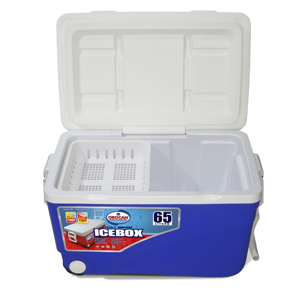 Original OROCAN Icebox 65 Liters Koolit Insulated Ice Box with wheels ...