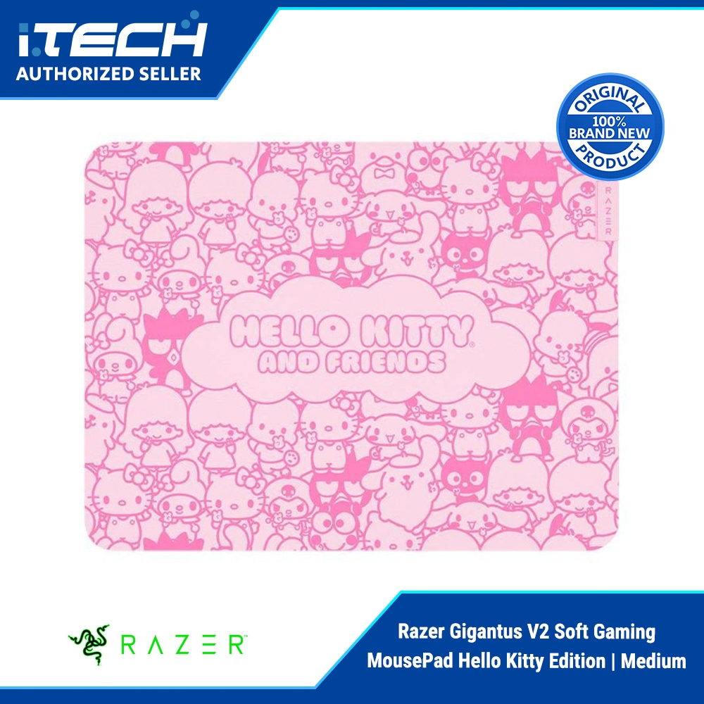 Razer Gigantus V2 Soft Gaming Mouse Pad Hello Kitty Edition | Medium ...