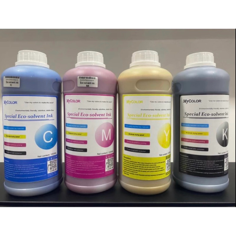 MYCOLOR ECO SOLVENT INK FOR LARGE FORMAT PRINTER | Shopee Philippines