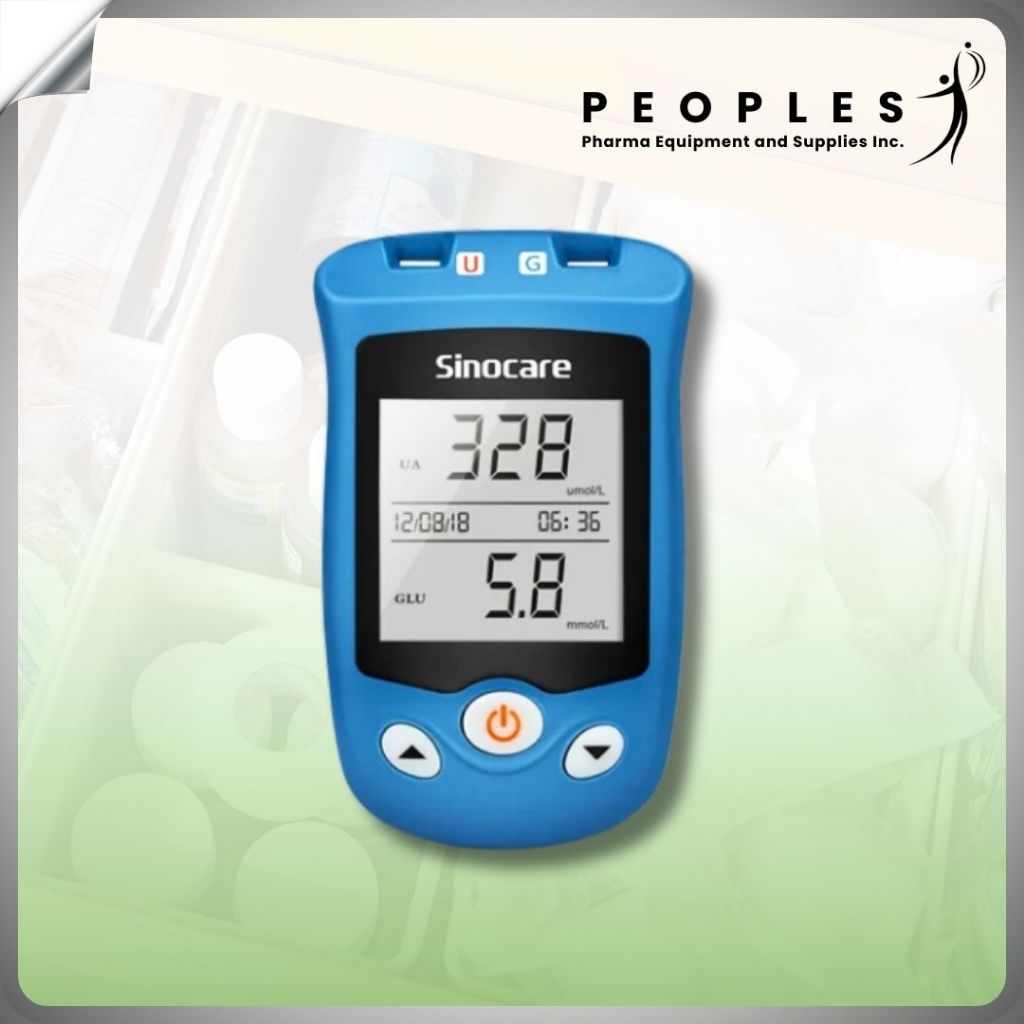 Sinocare (Safe AQ UG 2 in 1 Glucose and Uric Acid Monitoring System ...