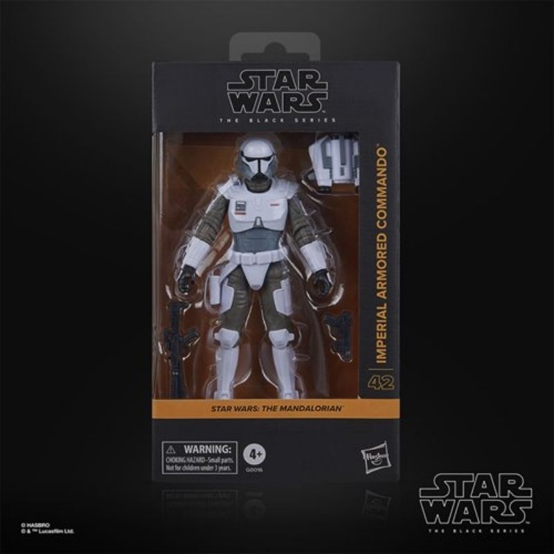 STAR WARS BLACK SERIES IMPERIAL ARMORED COMMANDO BESKAR MANDALORIAN ...