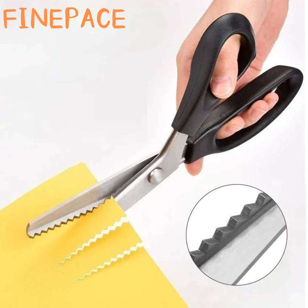 Zigzag Scissors Tailor Scissors For Sewing Fabric Pinking Scissors ...