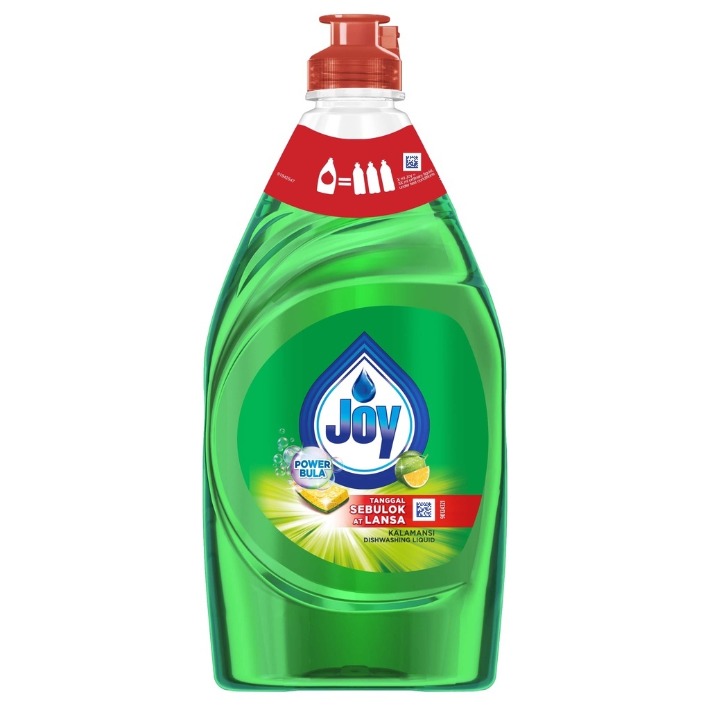 Joy Dishwashing Liquid Complete Clean Kalamansi Bottle 250mL, Bundle of ...