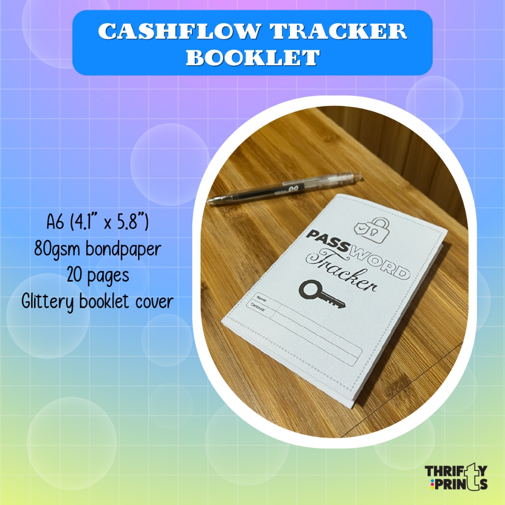 Password Tracker Booklet, 20pages, Password Log Book | Shopee Philippines