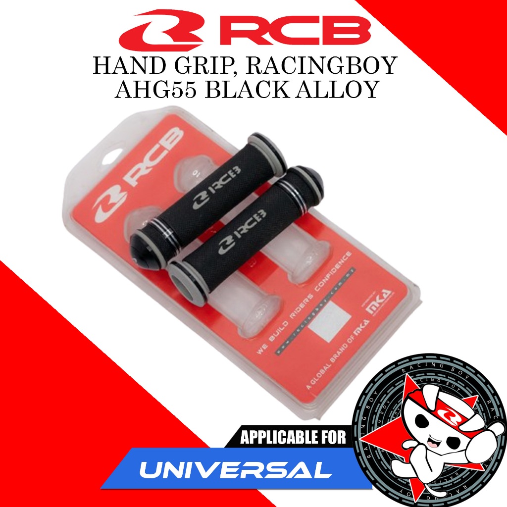 ORGINAL RACING BOY HAND GRIP BLACK ALLOY ( AHG55 ) | Shopee Philippines