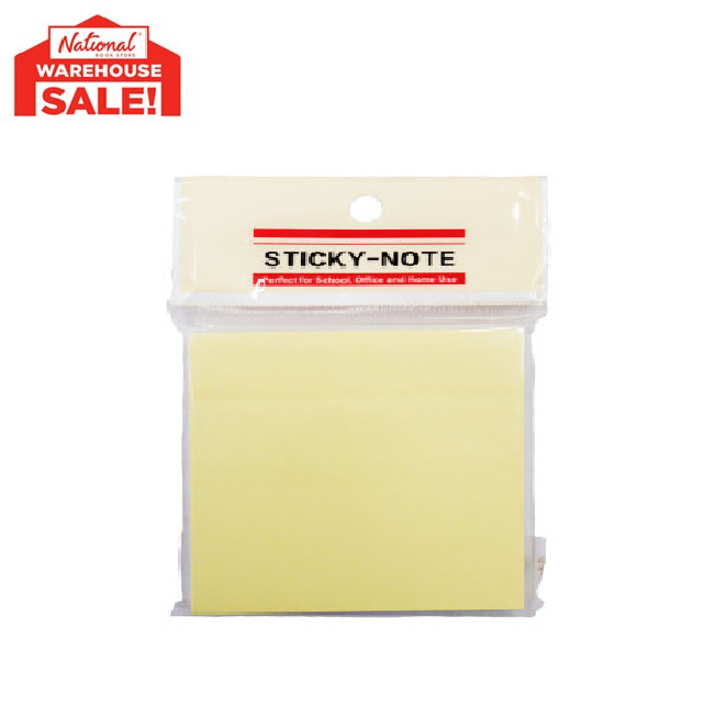 Sticky Notes 3x3 100S (4 assorted colors in 1 pack) - School & Office ...