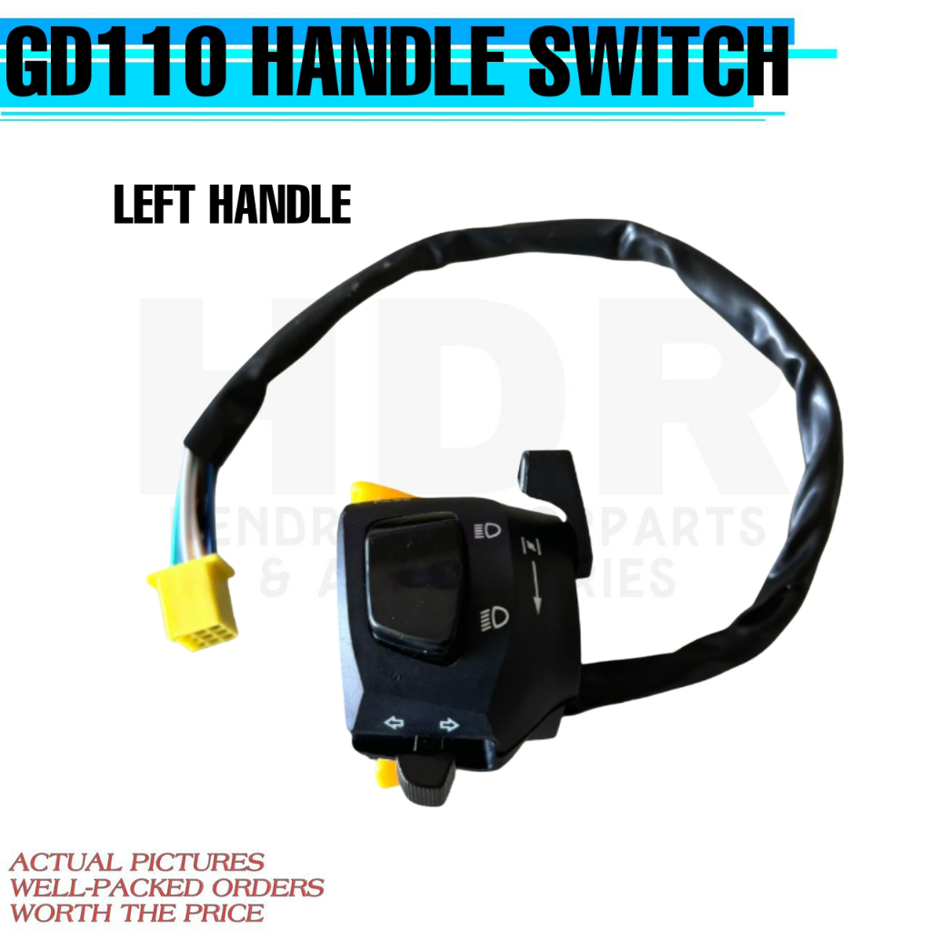HDR Suzuki Gd110 Left and Right Handle Switch For Motorcycle Japan ...