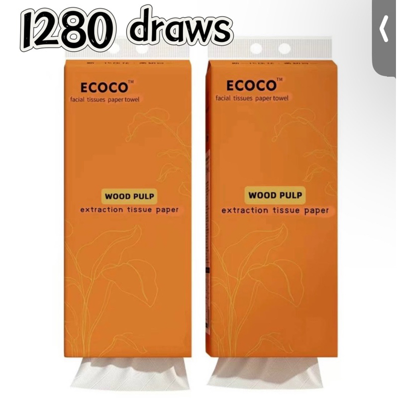 Ecoco Wood Pulp Extraction Tissue Paper | Shopee Philippines