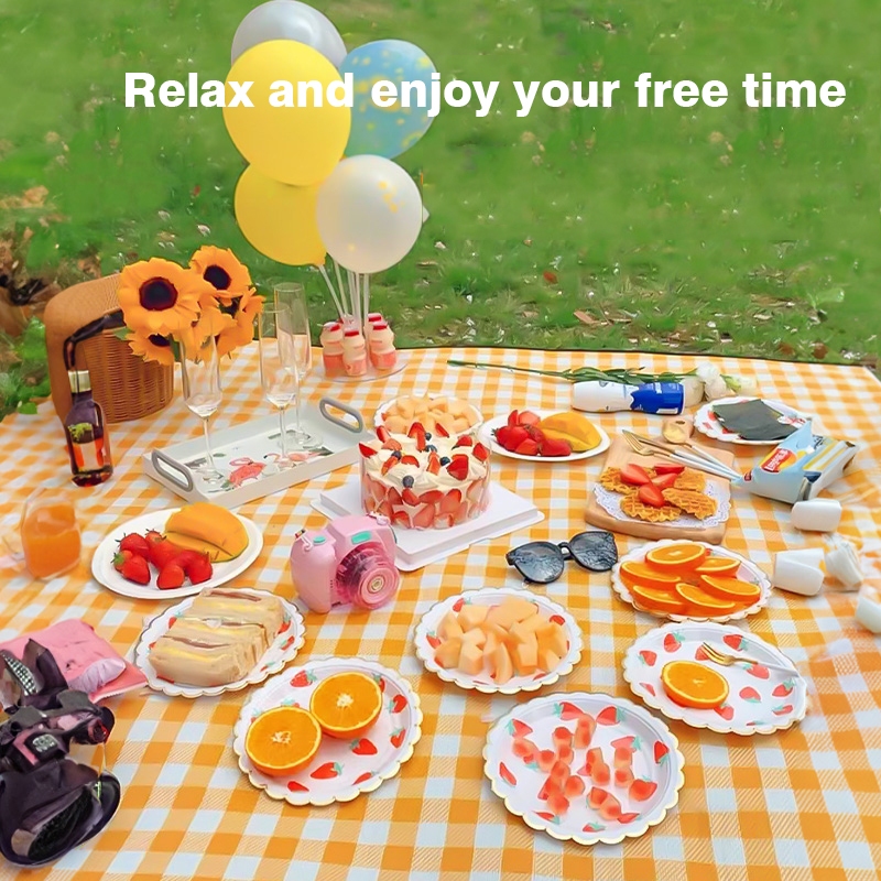 Picnic mat outdoor moisture-proof mat portable spring outing ground mat ...