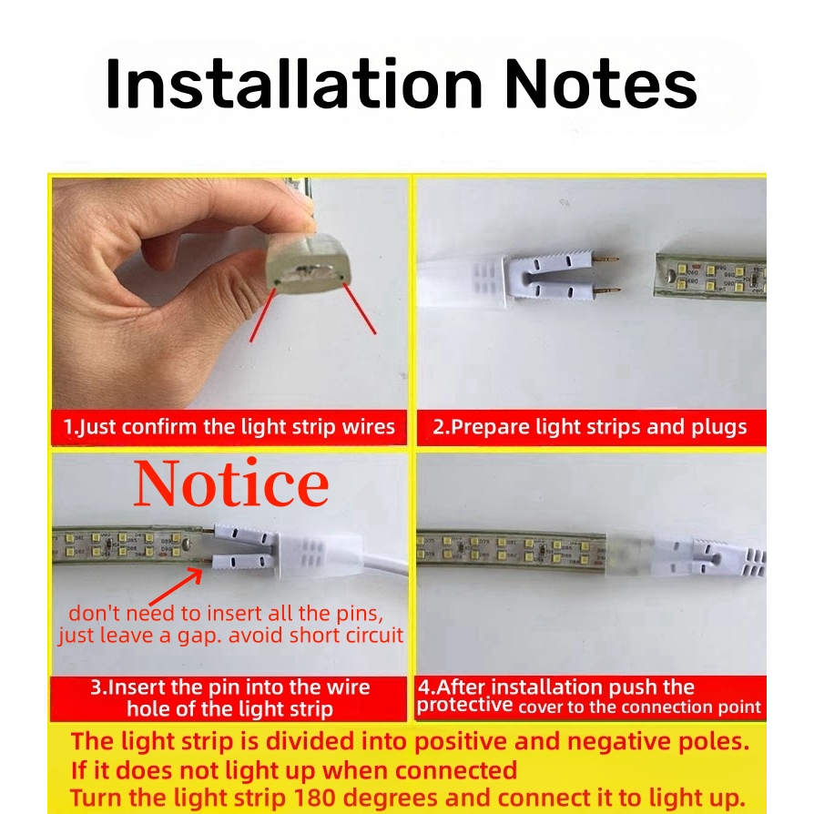 Arrow LED Strip Lights 220v High Brightness LED 220v Tape Waterproof ...