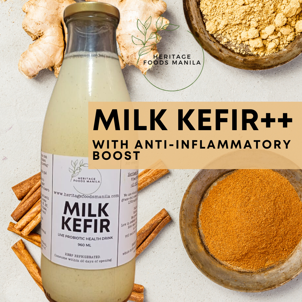 Organic Milk Kefir Live Probiotic Health Drink Flavored Anti