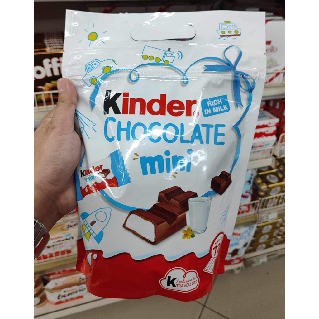 KINDER CHOCOLATE MINI 460g Shopee Philippines