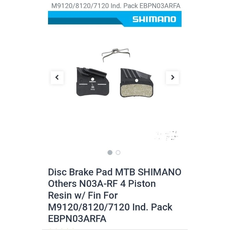 Shimano J02A / Quad Pistons =J03A / H03A/ N03A IceTech Disc Brake Pads