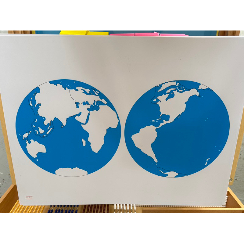 Montessori Puzzle Maps Control Charts (Unlabelled) | Shopee Philippines