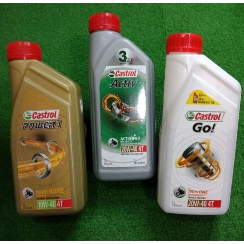 Castrol Motorcycle Oil 1l 10pcs Shopee Philippines