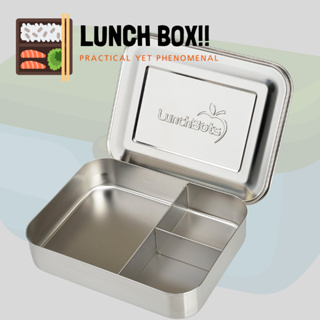 Large Capacity 304 Stainless Steel Bento Box With Air Vent & Removable  Compartments, Thermal Lunch Box, Hot Food Insulated Box, Thermal For Hot  Food, Lunchbox, Sealed Food Containers For Teenagers And Workers