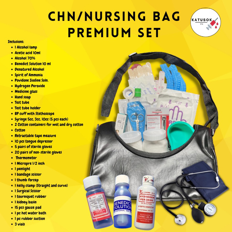 CHN Bag/ Nursing Bag for Nursing Students Shopee Philippines
