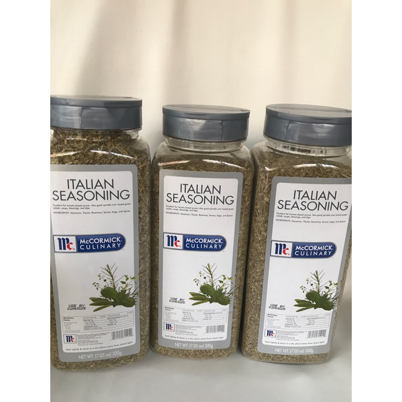 McCormick ITALIAN SEASONING 200g Shopee Philippines
