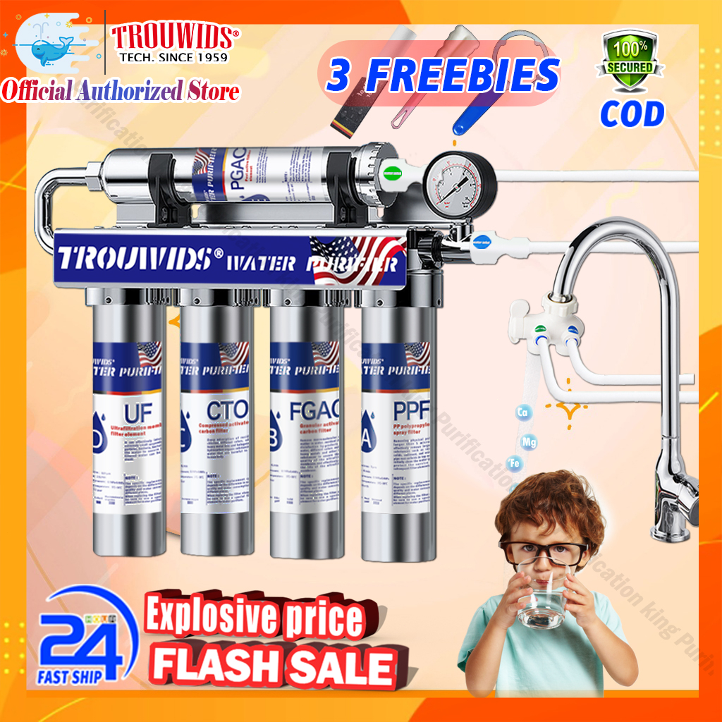 5 Stages Alkaline Water Filter Water Purifier Special Ultrafiltration
