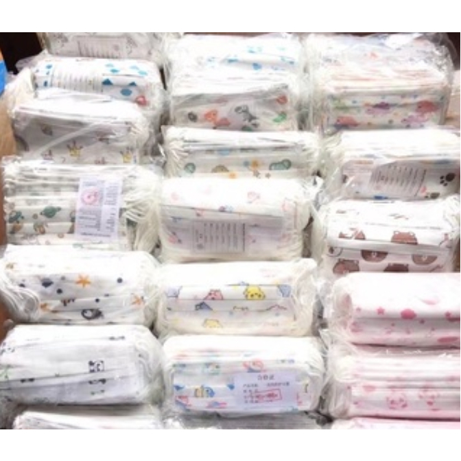 Ready Stock ] 3 Layers Protective Disposable Face Mask (Children