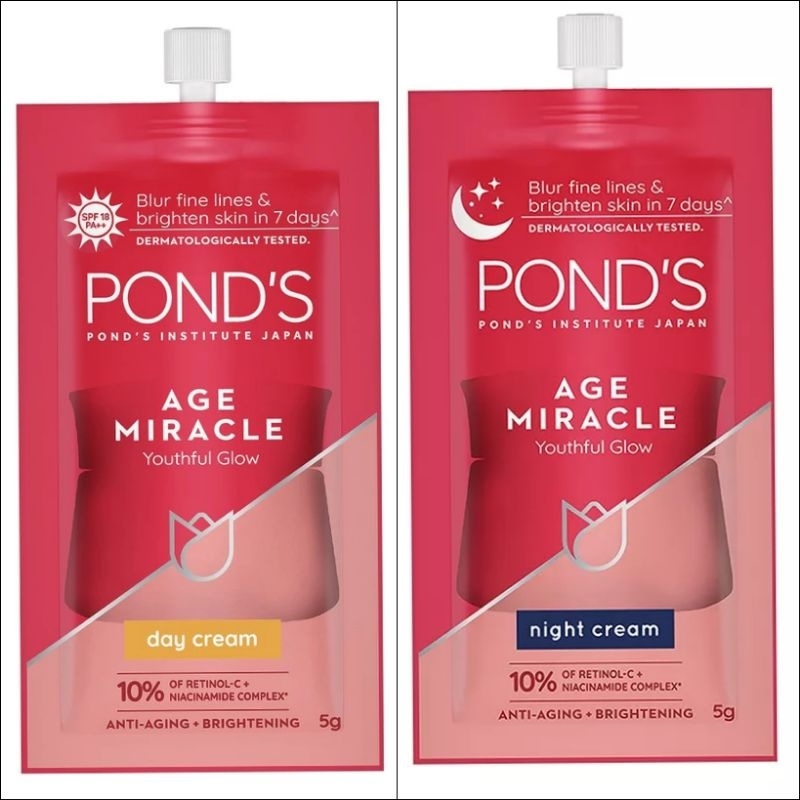 POND'S AGE MIRACLE DAY AND NIGHT CREAM 5g (20252026 EXPIRATION) Shopee Philippines