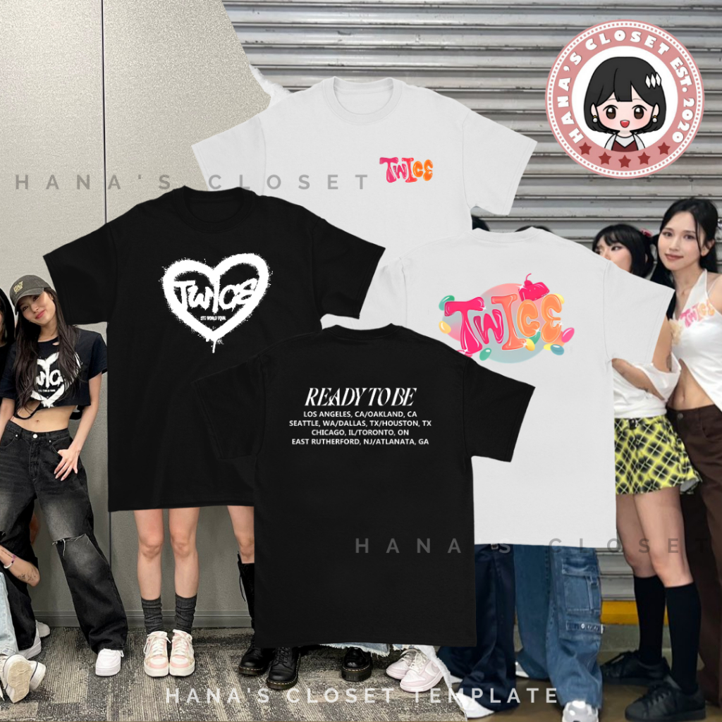Twice ready Twice t シャツ Twice Ready To Be Album Shirt -