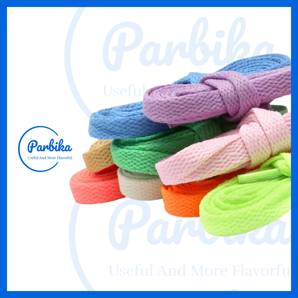 1 Pair Flat Cotton Solid Color Shoelaces Shoe Laces 120CM 140CM 160CM ...