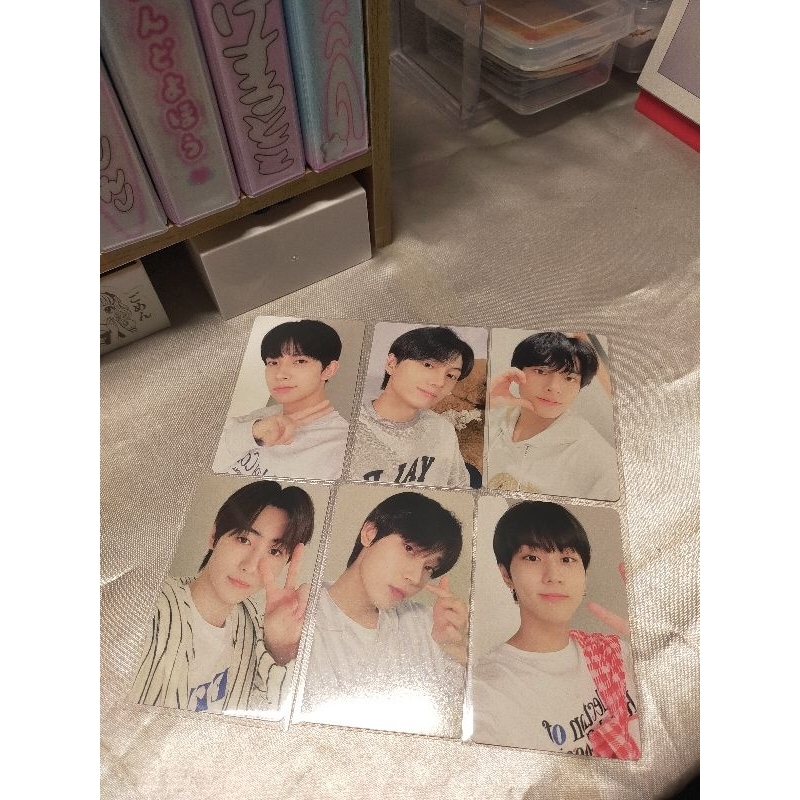 Enhypen GGU GGU Package 2023 photocards (Heeseung, Jay, Jake, Sunghoon ...