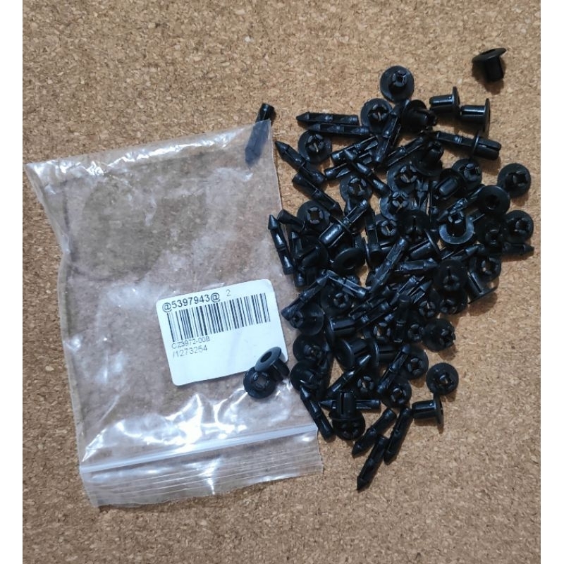 Plastic Rivets for Yamaha NmaxV1/V2, AeroxV1/V2, R15, R13, Sniper, Adv ...