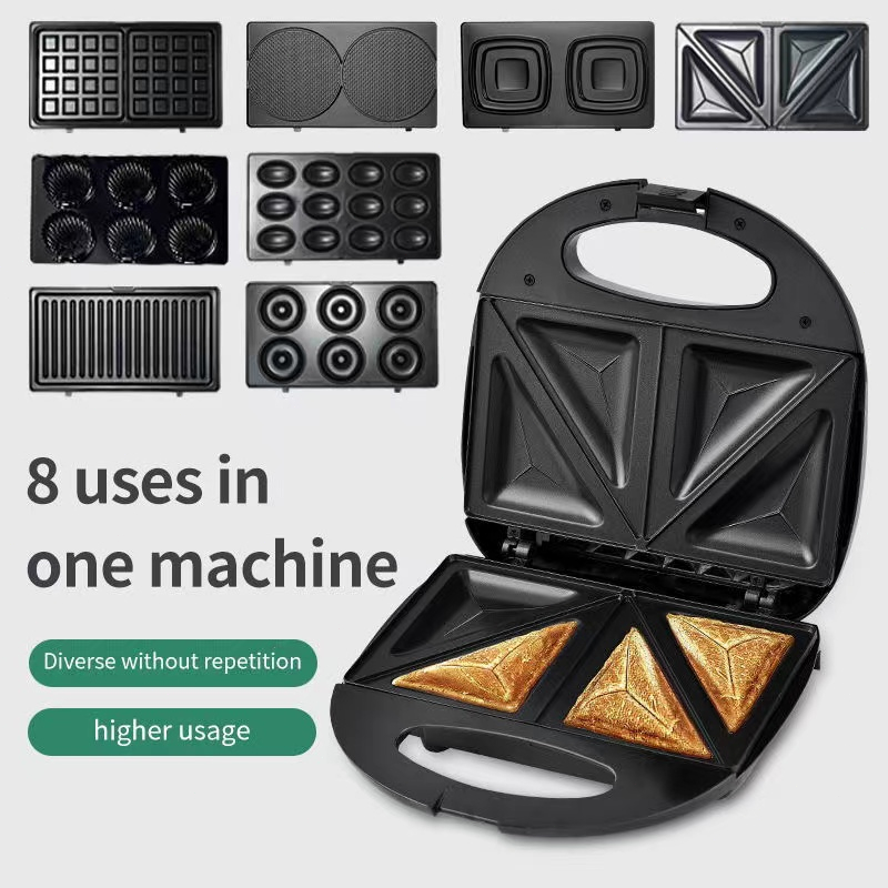 Sokany 8 In 1 Electric Waffle Maker 3 In 1 Electric Waffle Maker