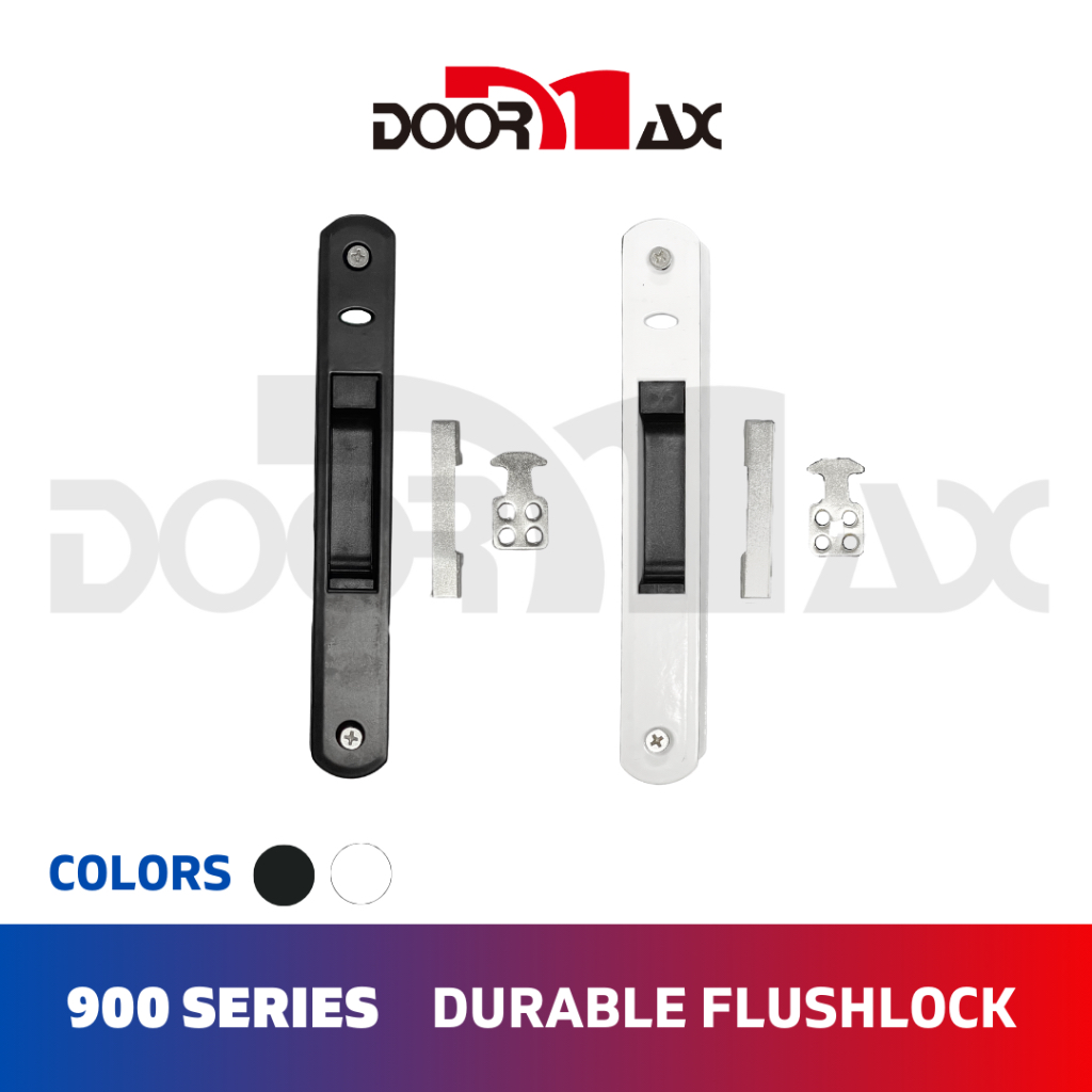 DOORMAX 900 Series Durable Flush Lock for Sliding Door and Window with
